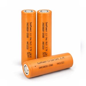 باتری لیتیومی NCM مدل 18650 ظرفیت 2500mAh